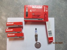 (4)  MOTORCRAFT  AGSF22FSM platinum spark plugs free gap tool free shipping
