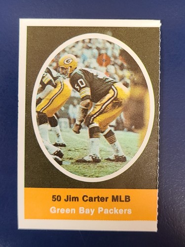 1972 Sunoco Football Stamps Complete Your Set You Pick Choose Green Bay Packers - Picture 6 of 25