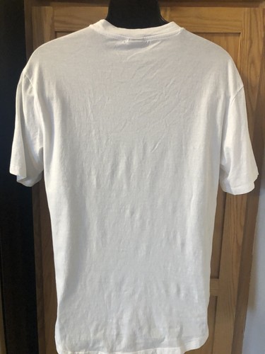 H&M PALM BLVD T SHIRT LOS ANGELES PALM BEACH WHITE SIZE MEDIUM - Picture 2 of 5