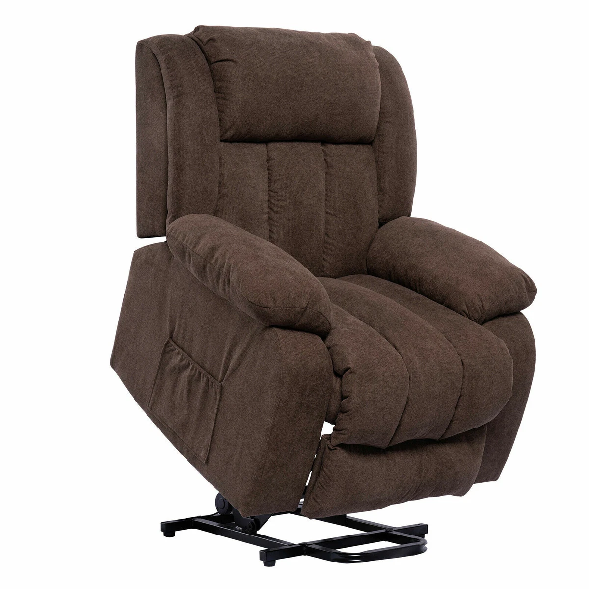 Power Lift Massage Recliner Chair for Elderly Heated fabric Recliner  Ergonomic