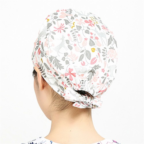 Men Women Florals Animal Printing Scrub Cap Hat Hair Cover Worked Accessories 1p - Picture 46 of 256