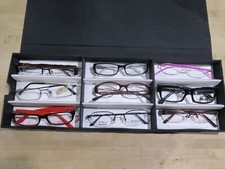 Lot of 9 Sample Eye Glasses Frames Various Brands As pictured Lot 1