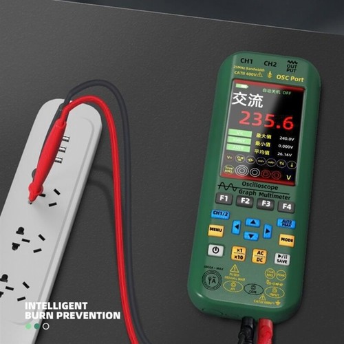 Multifunction Handheld Oscilloscope Multimeter Signal Generator 25MHz Bandwidth - Picture 5 of 8