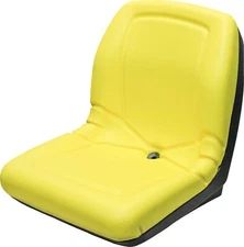 Yellow Seat Fits John Deere Gators & Mowers Toro Scag etc same as Milsco XB180