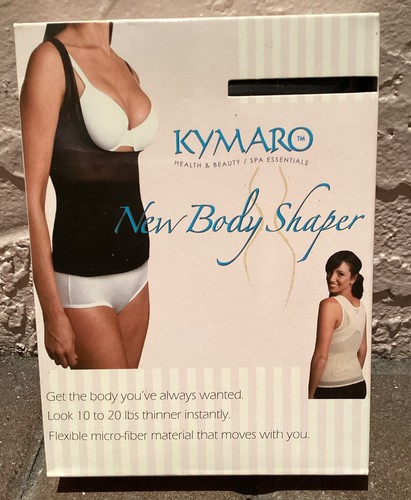 KYMARO Black Top Body Shaper Size XXL Size 5 NEW IN BOX Bra 40 DD / 42 B-D - Picture 1 of 4
