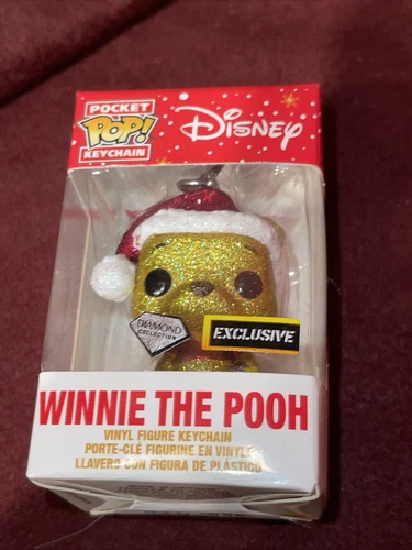 Funko Pocket Pop Keychain Disney Winnie The Pooh Diamond Hot Topic Exclusive
