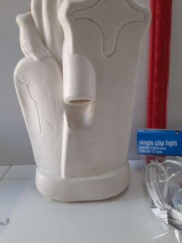 Old Vintage Halloween Skeleton Blow Mold Grim Reaper General Foam Plastic Lite b - Picture 9 of 12