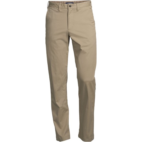 NEW Lands End Mens Chino Pants 31x30 Sierra Khaki Traditional Fit 501593 - Imagen 3 de 4