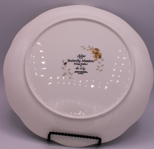 Lenox Butterfly Meadow (Set of 5) Dinner Plates 10.8" Scalloped Edge - Picture 13 of 21