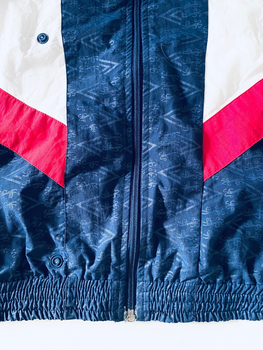 England Adult L National Team Football Training Jacket 1990 - 1992