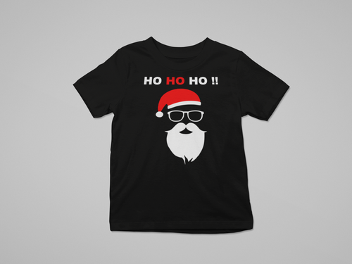 WEIHNACHTSMANN T-Shirt WEIHNACHTEN FUNSHIRT Nikolaus Ho Ho Ho Santa Claus - Bild 3 von 3