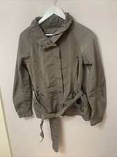 Zara Basic Ladies Lightweight Jacket Coat Small Grey