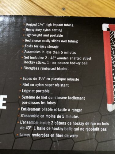 MyLec Deluxe Hockey Set, mit 1 Hockeytor, 2 43" Hockeyschlägern & 1 Softbal... - Bild 3 von 5