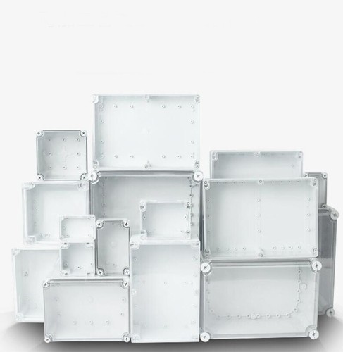 Wasserdicht Klar Elektronisch Projekt Box Gehäuse ABS Kunststoff Cover Cases - Picture 6 of 16