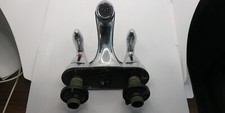 Glacier Bay Constructor 4 Inch Centerset 2-Handle Bathroom Faucet Chrome 217 251