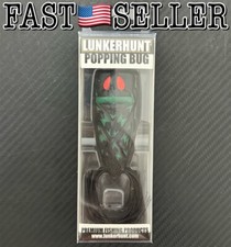 Lunkerhunt Popping Bug TEXAS TOAD Soft Body Popper Topwater Fishing Bait 1/2oz