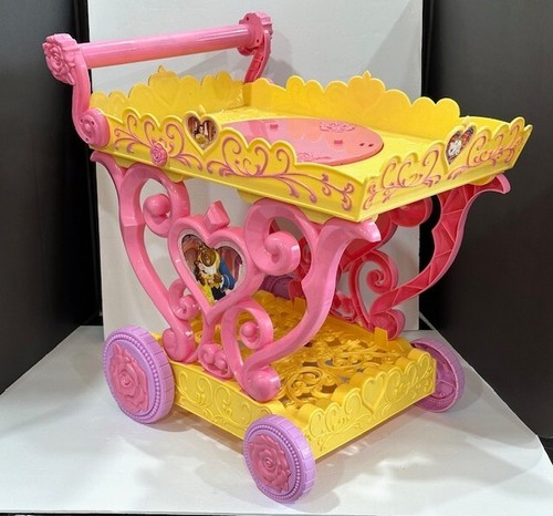 Disney Princess Belle Musical Tea Party Cart /CART ONLY - Picture 20 of 22
