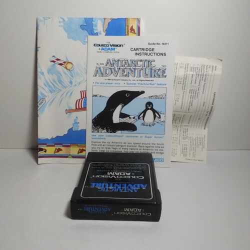 Antarctic Adventure Colecovision Untested - Picture 2 of 22