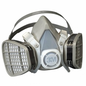 3M-Dust-Paint-Mask-Half-Face-Respirator-Filter-Spray-Protect-Smoke-Gas-Medium
