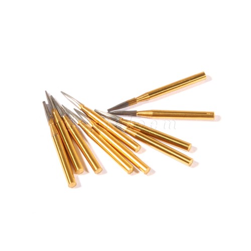 Dental Trimming & Finishing Carbide Burs Gold Burs 12 Blades FG 7901 - Picture 19 of 23