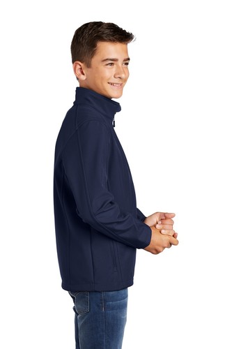 Port Authority Y317 Youth 100% Polyester Long Sleeve Core Soft Shell Jacket - Picture 15 of 16