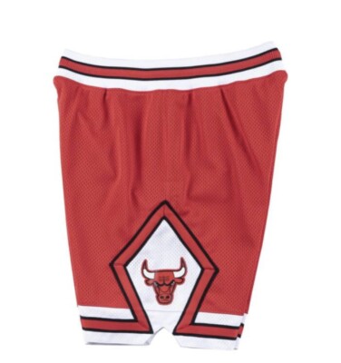100% Authentic Mitchell Ness 1987-1988 Bulls Shorts Size 36