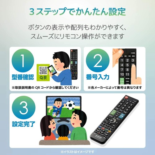 Made in Japan TV Fernbedienung 12 Hersteller kompatibel 0413 - Bild 3 von 6