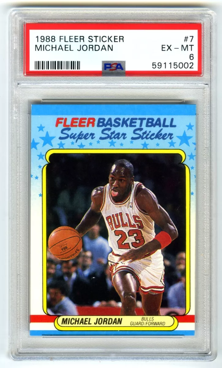Michael jordan hotsell 1988 fleer