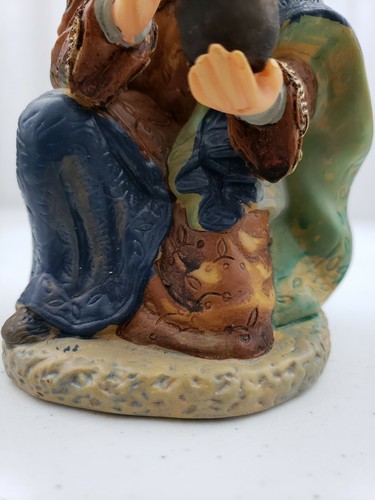 Caspar Wise Man Männer Weihnachten Krippe Krippe Porzellan Keramik Figur 6 Zoll x 4 - Bild 5 von 10