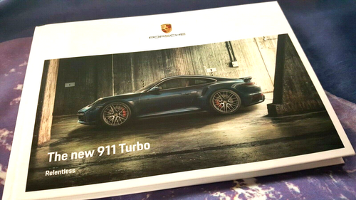 Porsche 911 Turbo and Turbo S (992.1) 07/2020 Hardback Brochure - 122pgs