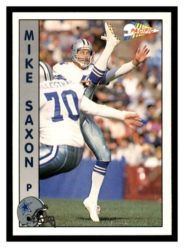 1992 Pacific NFL Football Pick Your Card With Stars &Rookies (251-500) - Picture 291 of 476