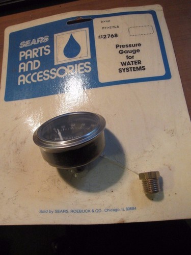 SEARS MANOMETER FÜR WASSERSYSTEME 422768 - Bild 1 von 2
