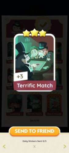 Mono_po_ly_Go Sticker Cards 1 - 5 Star 🎬 🍿 Movie Night 🍿🎬⚡ Fast Delivery ⚡ - Picture 65 of 144
