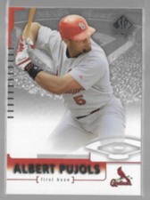 ALBERT PUJOLS 2004 Upper Deck SP Authentic #58.  CARDS
