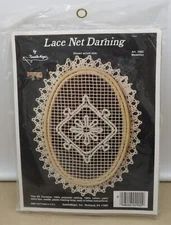 Needle Magic Lace Net Darning Medallion Kit NEW #2902 SEALED