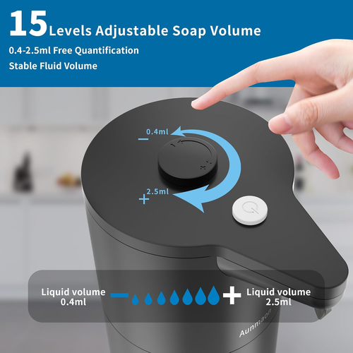 Automatic Soap Dispenser Touchless, Modern, Kitchen & Bathroom, Hands-Free, Adju - Picture 2 of 12