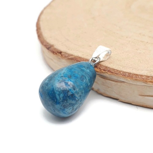Leather Necklace Teardrop Crystal Pendant Natural Gemstone Chakra Boho Handmade - Picture 50 of 81