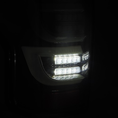 Fit 07-13 Toyota Tundra LUXX-Series LED Clear Lens Tail Lights Alpha-Black - Picture 5 of 10