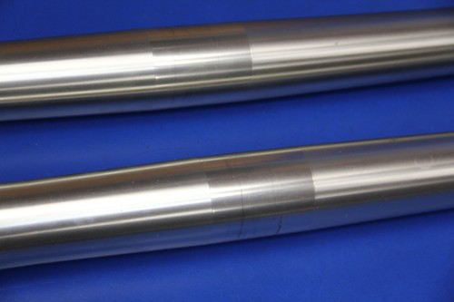2000 00 YZ250 YZ 250 Front Forks Suspension Damper Leg Chrome Tube Cushion NICE - Bild 3 von 13