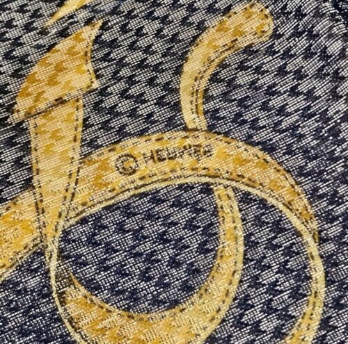 BRAND NEW IN BOX W/ TAGS 100% Authentic HERMÈS CARRE GLITTER SILK SCARF - Picture 3 of 12