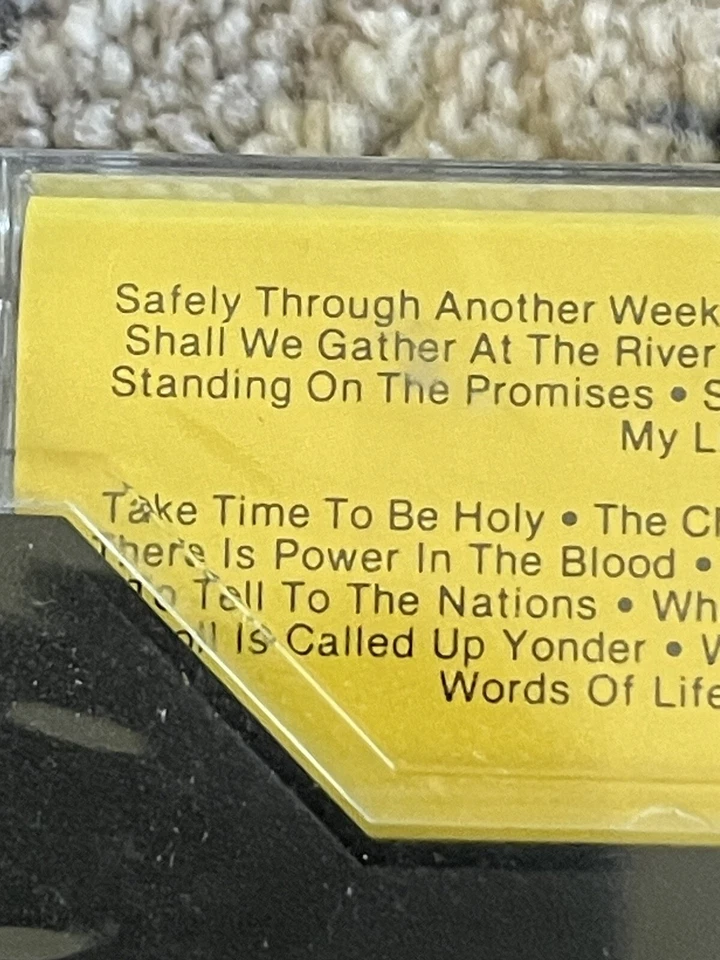 A Treasury of 100 Best Loved Hymns Cassette 1987 New Sealed - Image 3 of 4