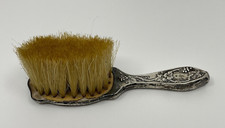 Antique Victorian Sterling Silver Vanity Brush 26.4 grams READ