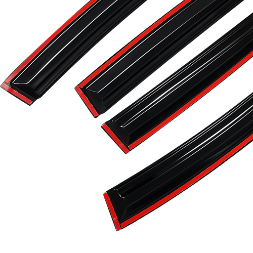 For 2012-18 Ford Focus Sedan & Hatchback Window Visor Rain Guards Wind Deflector - Picture 16 of 16