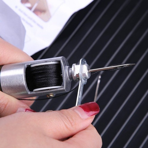 Leather Sewing Awl Thread Kit with Waxed Thread Manual Speedy Stitcher Tool - Bild 9 von 13