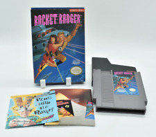 Nintendo NES - ROCKET RANGER, Original Box & Inserts, 1988, TESTED, Video Game