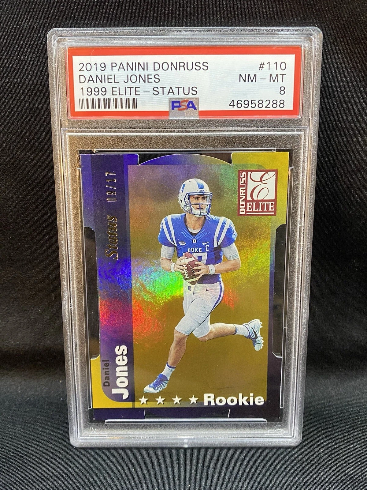 Daniel Jones Panini Donruss Elite 1999 Elite #110 Status
