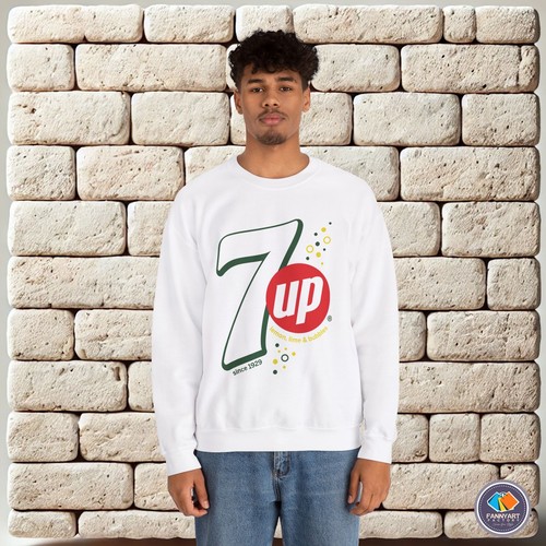 7up Logo Unisex Sweatshirt - Picture 17 of 34