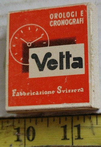 VETTA OROLOGI E CRONOGRAFI WRISTWATCH MATCHBOX PERUGIA ITALY {48} - Picture 4 of 5