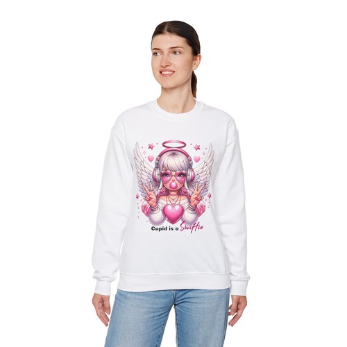 Sudadera Swiftie Día de San Valentín, Coqueta Día de San Valentín, Sudaderas Rosa - Imagen 4 de 22