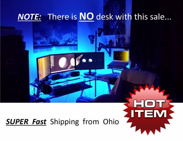 LED Desk Lights - Lifetime WARRANTY - 150 LED's - Gaming DESK Setup KIT - HOT LED Desk Lights - Lifetime WARRANTY - 150 LED's - Gaming DESK Setup KIT - HOT